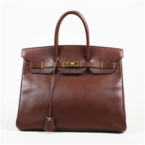 birkin bag brown|brown hermes bags for sale.